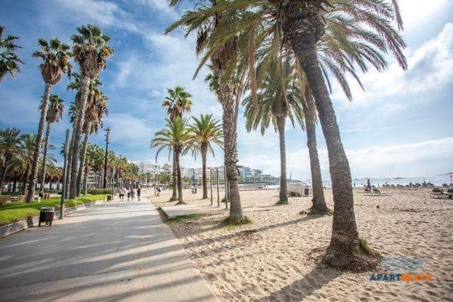 Apartbeach Golden I Muy Luminoso Junto Playa Y Climatizado Салоу Экстерьер фото